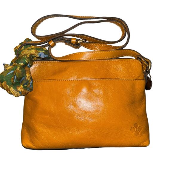 Patricia Nash Avellino Kisslock Leather Crossbody Purse - Picture 2 of 9